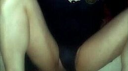 Taniax says, 'I'm a crossdressing Latina shemale enjoying this big realistic dildo.' She uses it for anal assfucking pleasure.