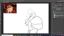 Digital Art of Anime Feet