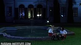 i had a secret outdoor trio with two gorgeous teen 18+s.