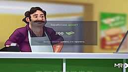 Summertimesaga - Naked Girl Gives Intense Blowjob In Hentai Anime!