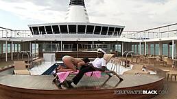 candy alexa takes big black cock from captain and mate in group fucking