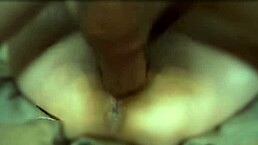 young amateur girl gets cum in homemade clip.