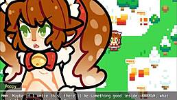 Poppy from LOL Craves Hot Cum Cover in Christmas Hentai Game Ep 1