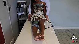 hidden camera catches forbidden massage session in office