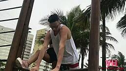 i fuck lunna real on the beach bareback