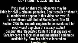 Pussy pounding with sara jay, damn hot! 🔥