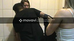 delivery guy gets two hot blowjobs from ines ventura and melissa alecxander