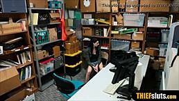 Big Titted Teen Shoplifter Gets Fucked by Security Guard in Uniform