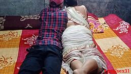 desi indian bhabi gets wild in homemade local sex video