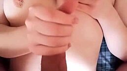 teen dove cums from big hard cock pounding