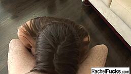 damn, rachel's blowjob got me with that facial! 🔥