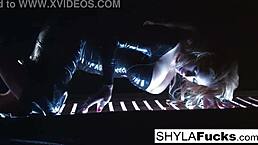 shyla stylez says sexy smoking fetish with big tits