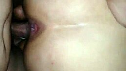 i'm fucking her petite body in doggy and she farts