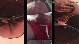 Amateur British gay solo wanker strokes monster cock to explosive orgasm in homemade compilation!