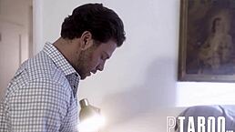 kenzie anne and seth gamble in emotional serial breeder scene