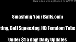 i’m so ready to kick you hard in the balls for my pleasure and your humiliation in this intense pov session