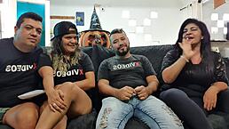 entrevista com a milf taissa winkler e o dançarino de forró leo fernandez