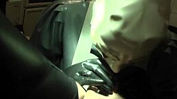 RubberNurse Agnes in latex gives intense blowjob and prostate play