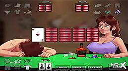 Teen Wins Strip Poker in Summertime Saga E3 12