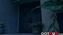 Britney Foster and Sara Luvv engage in step mum makeout with fingering and pussy licking.