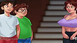 Teen Wins Strip Poker in Summertime Saga E3 12