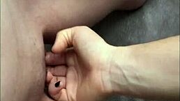 Want to see her masturbate and fuck with black dildo?