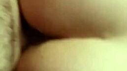 She's riding that big dick with her ass bouncing.