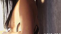 seductive j courtesan sucks and fucks hard