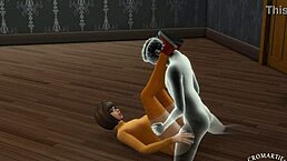 X Scooby-Doo - Velma guides ghost to afterlife through her hole