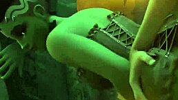 Sombra bent over in doggystyle