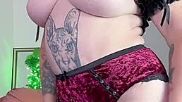 Fat Curvy Babe Fingering Her Hairy Wet Pussy