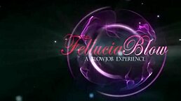 Heavenly babe gives sensual blowjob, pure bliss! 😍