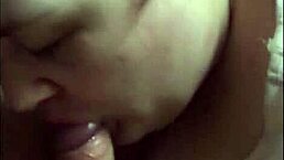 Hefty milf giving oral sex?