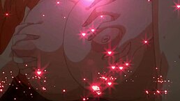 Blonde teen 18+ sucks and licks pussy in hentai anime with big tits