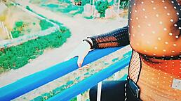 Feel The Passion With This Latina Beauty In The Park!