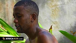 Horny Brunette Deep Sucking Dick Doggystyle & Cum On Ass