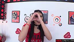 Penelope Woods insists on anal only, craving deep penetration