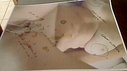 Wife Receives Detailed Cum Tribute from Hot New Friend