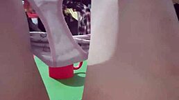 latina bonequinha playing with vibrator in pussy hard!