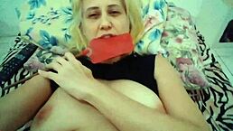 Stella Still as a horny milf with big tits in fetish play