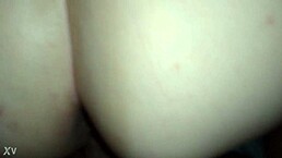 In this amateur pov, she bends over for doggystyle