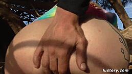 Eze & Jowy Bound in Outdoor Submission