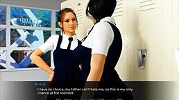 Anna faces a tough exam with her big assets