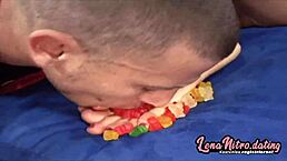 Lena Nitro Combines Feet and Fucking with Big Cock.