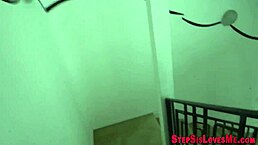 Watch this teen amateur get analized in pov, he says excitedly.