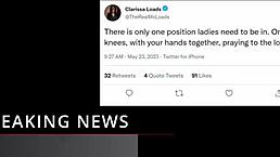 Will the congresswoman suck and spit on your cock in cosplay roleplay for your vote?