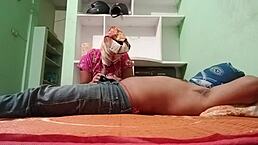 College teacher aunty has sex with principal in office