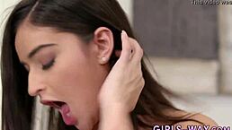 cute brunette lickin’ hot babe’s pussy... so good, ya know?