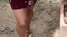 Trio With Peruvian And Mexican Friends