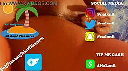 this petite teen nalxnii is playing with her pretty pussy